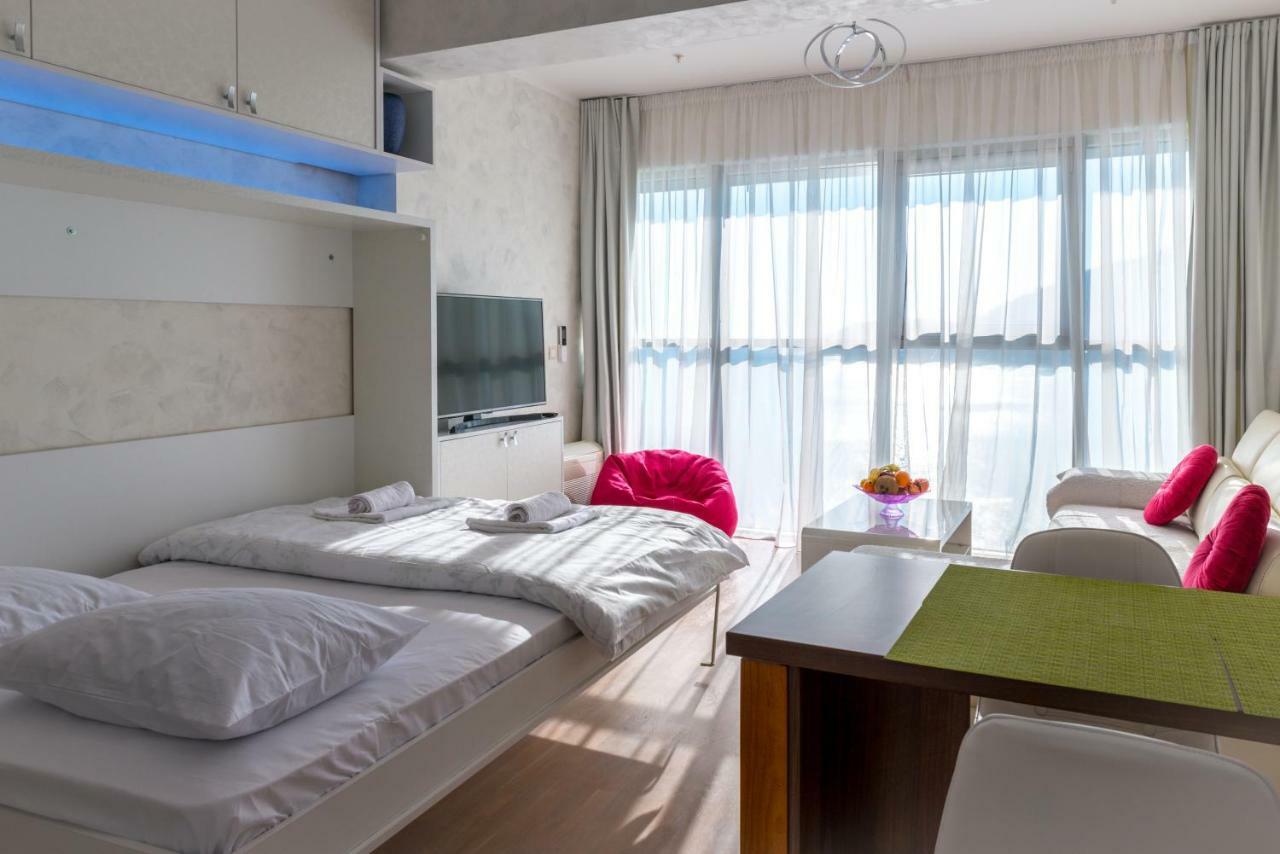 Harmonia Panorama Apartments بودفا المظهر الخارجي الصورة