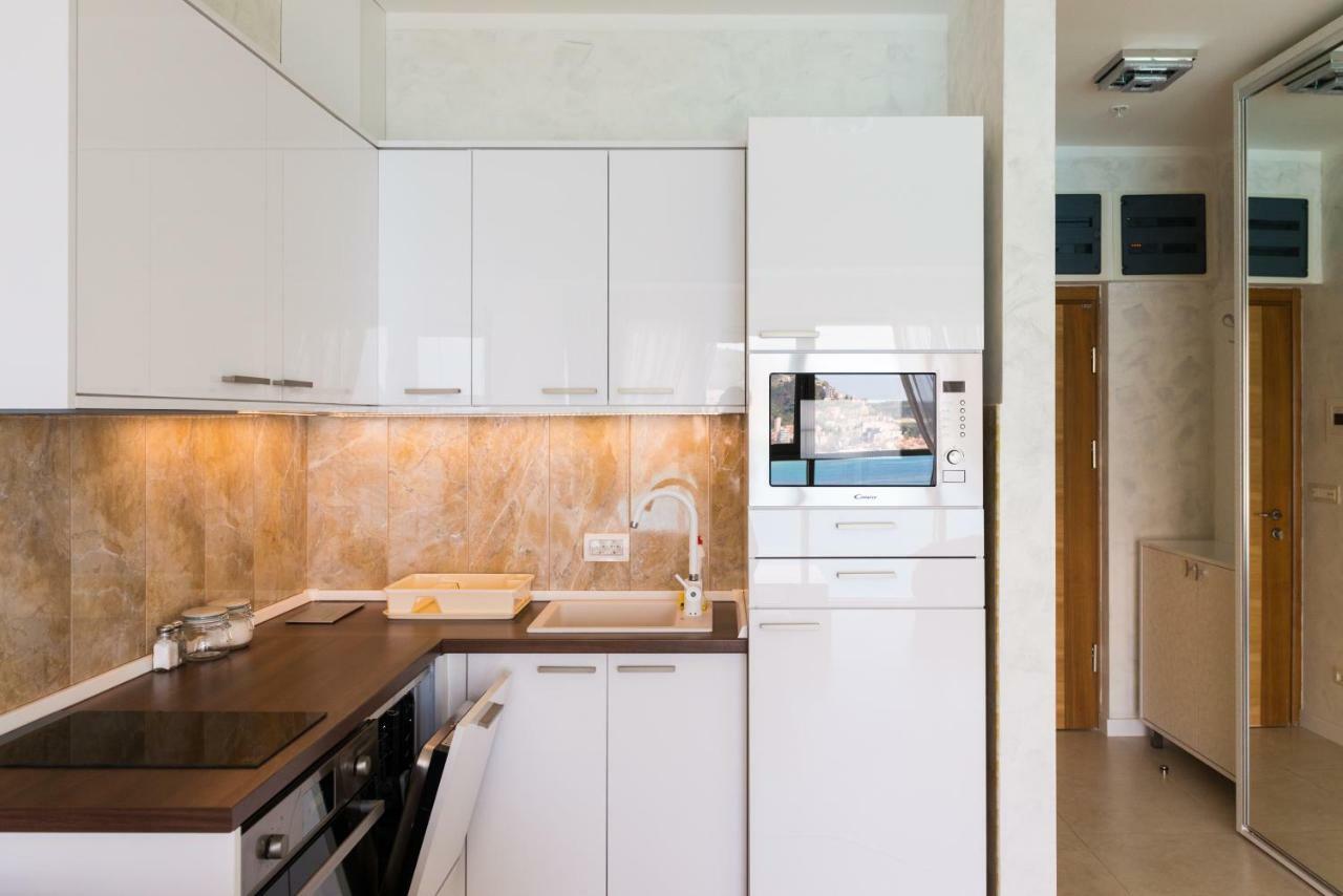 Harmonia Panorama Apartments بودفا المظهر الخارجي الصورة