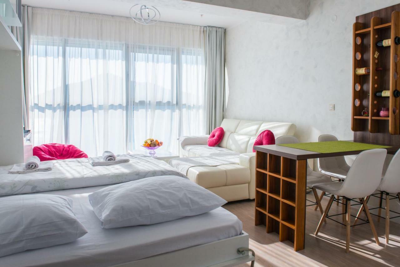 Harmonia Panorama Apartments بودفا المظهر الخارجي الصورة