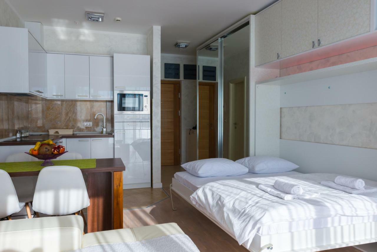 Harmonia Panorama Apartments بودفا المظهر الخارجي الصورة